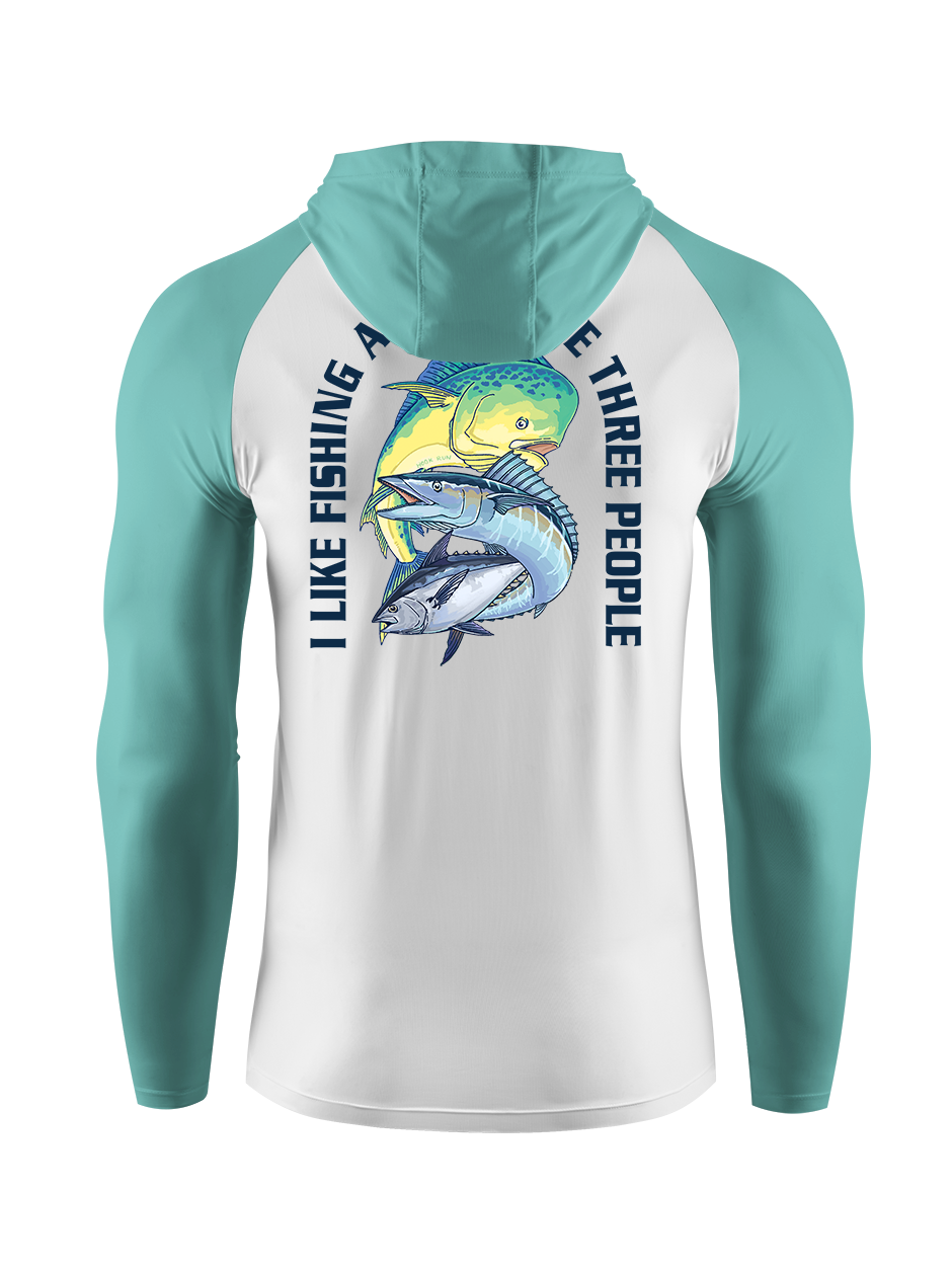 I Like Fishing And Maybe 3 People UPF Hoodie