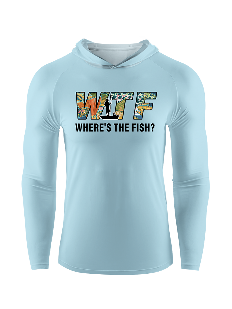 Where is The Fish Funny UPF Hoodie