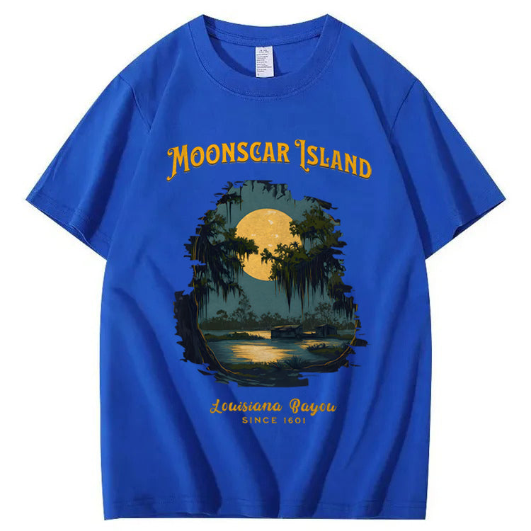 Moonscar Island 100% Cotton T-Shirt