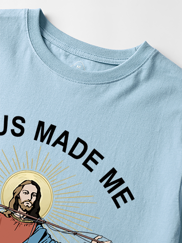 Jesus Made Me a Fisher of Men Unisex Classic Cotton Tee