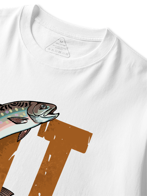 I'm Going Fishing Humor Unisex Classic Cotton Tee