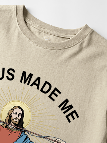 Jesus Made Me a Fisher of Men Unisex Classic Cotton Tee
