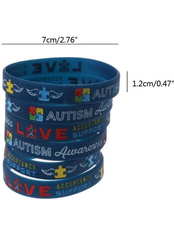 Autism Awareness Silicone Wristband