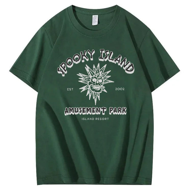 Spooky Island 100% Cotton T-Shirt