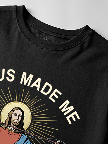 Jesus Made Me a Fisher of Men Unisex Classic Cotton Tee