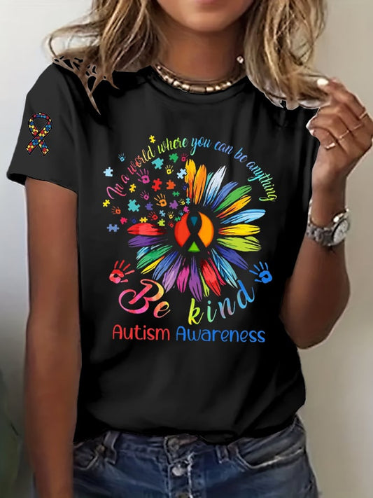 Women's Autism Awareness T-Shirt