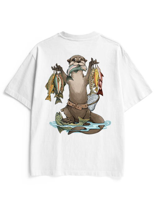 I Fish and I Win Unisex Heavyweight Cotton T-Shirt