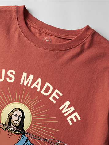Jesus Made Me a Fisher of Men Unisex Classic Cotton Tee
