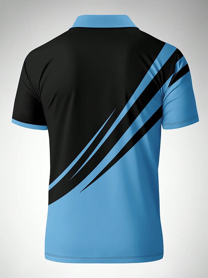 Lässiges Poloshirt für Herren mit Buchstabendruck