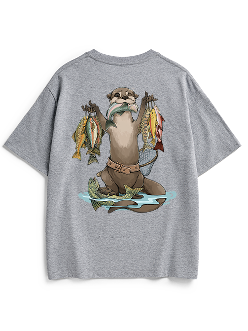 I Fish and I Win Unisex Heavyweight Cotton T-Shirt