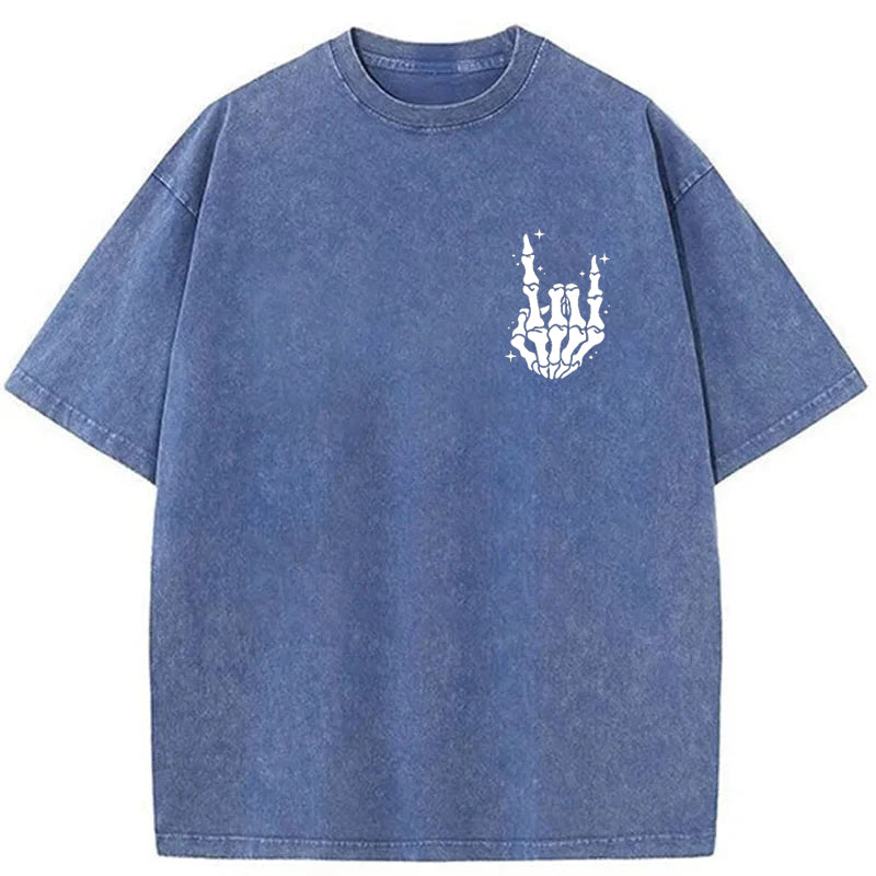 Just A Dad Who Always Came Back With The Milk Washed T-Shirt