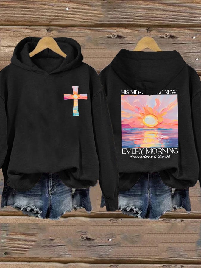Women's His Mercies Are New Every Morning Feeling  Sweatshirt