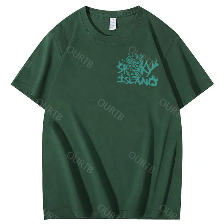 Spooky Island Halloween 100% Cotton T-Shirt