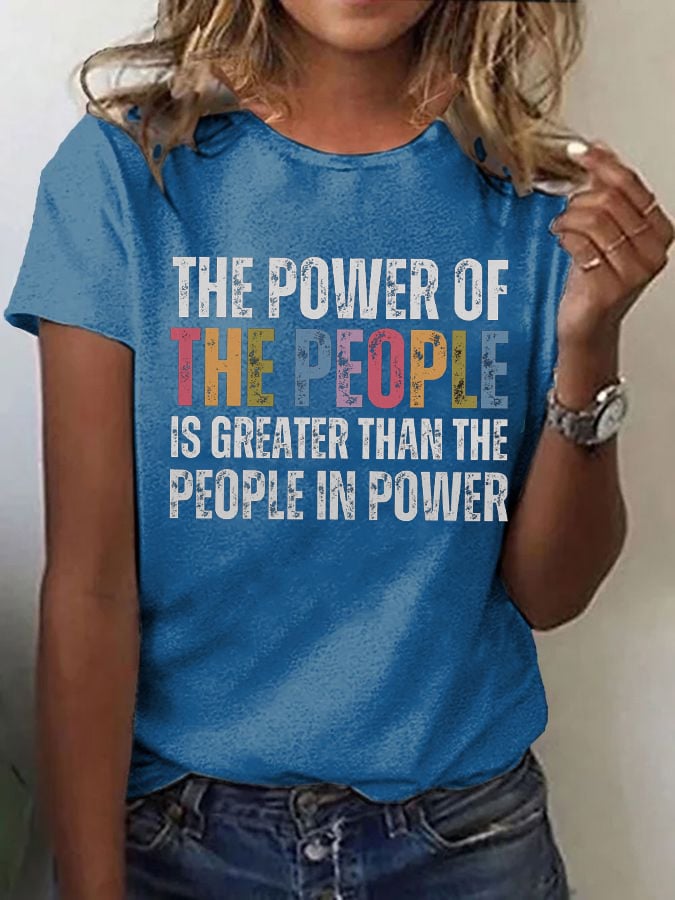 Women's Power Of The People T-Shirt