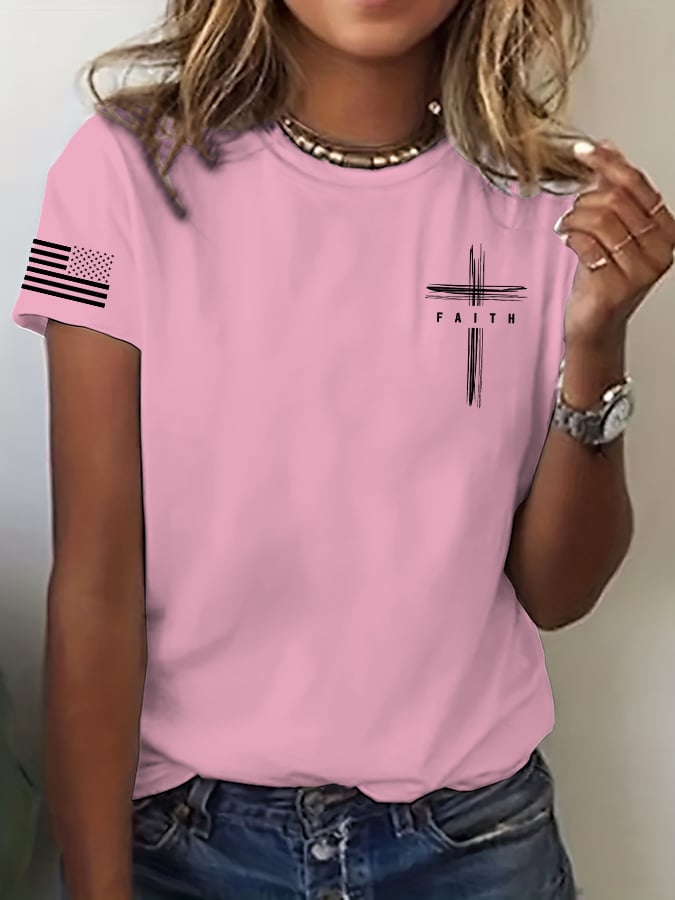 Women's Faith Print T-Shirt