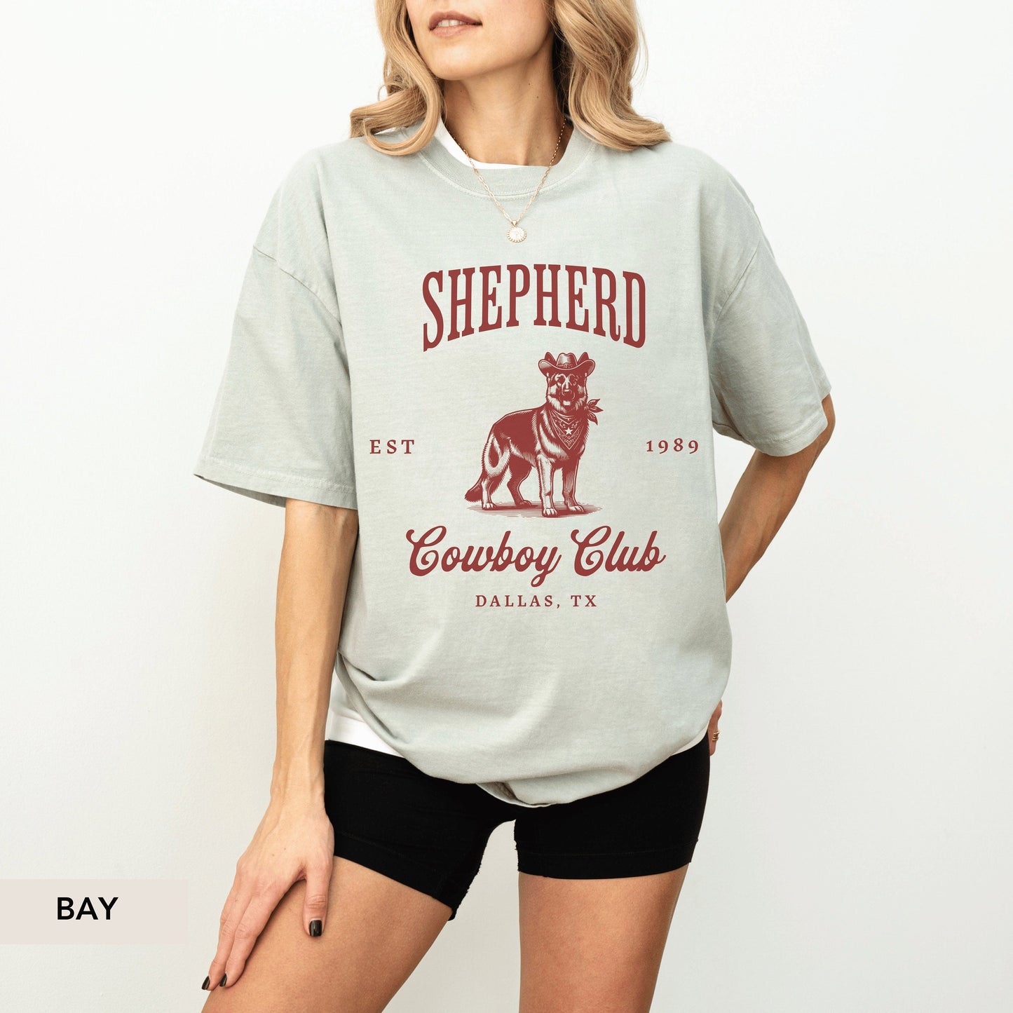 German Shepherd Cowboy Club Shirt