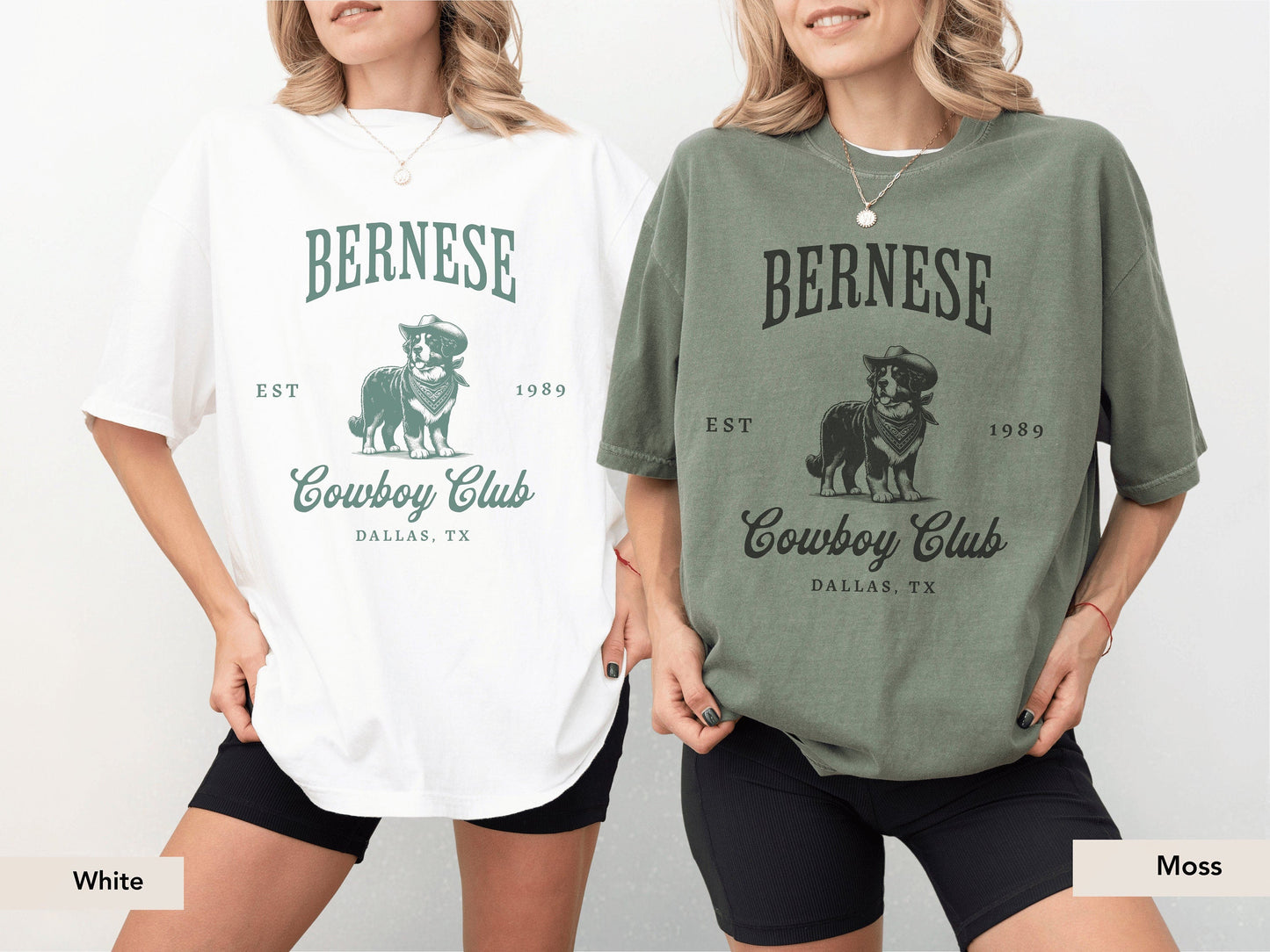 Bernese Mountain Cowboy Club Shirt
