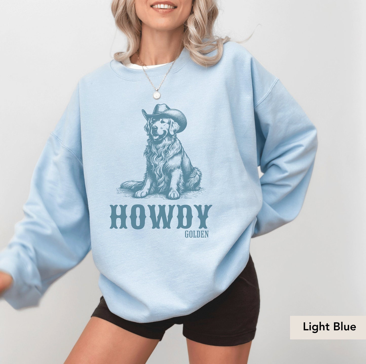 Golden Retriever Howdy Sweatshirt