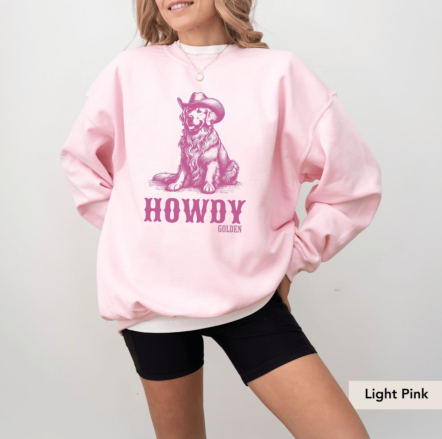 Golden Retriever Howdy Sweatshirt