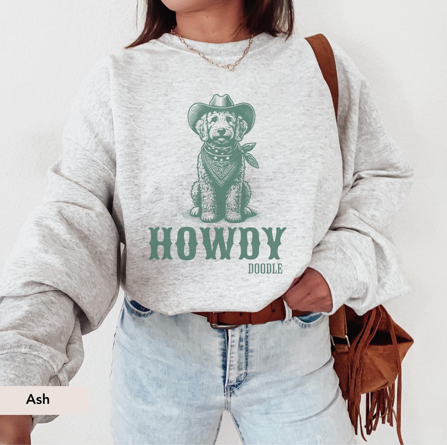 Howdy Goldendoodle Sweatshirt