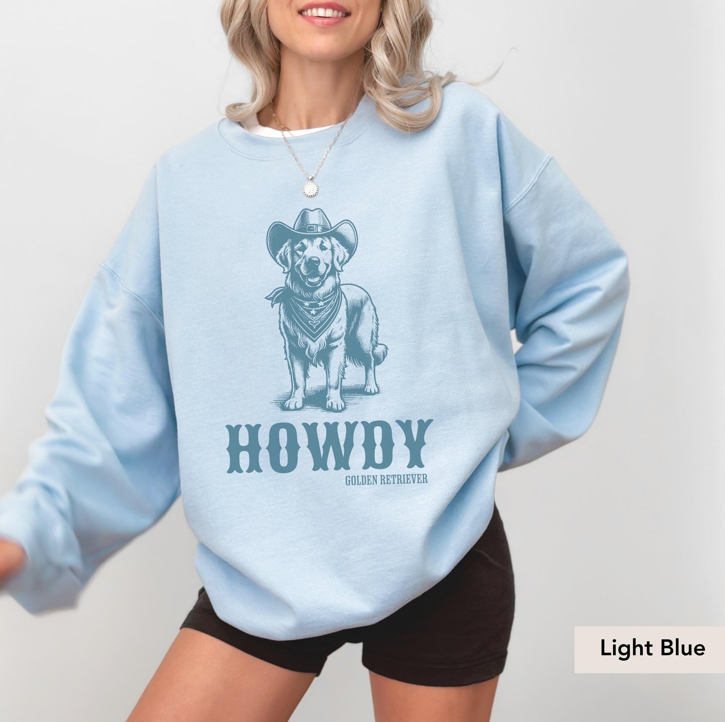 Howdy Golden Retriever Sweatshirt