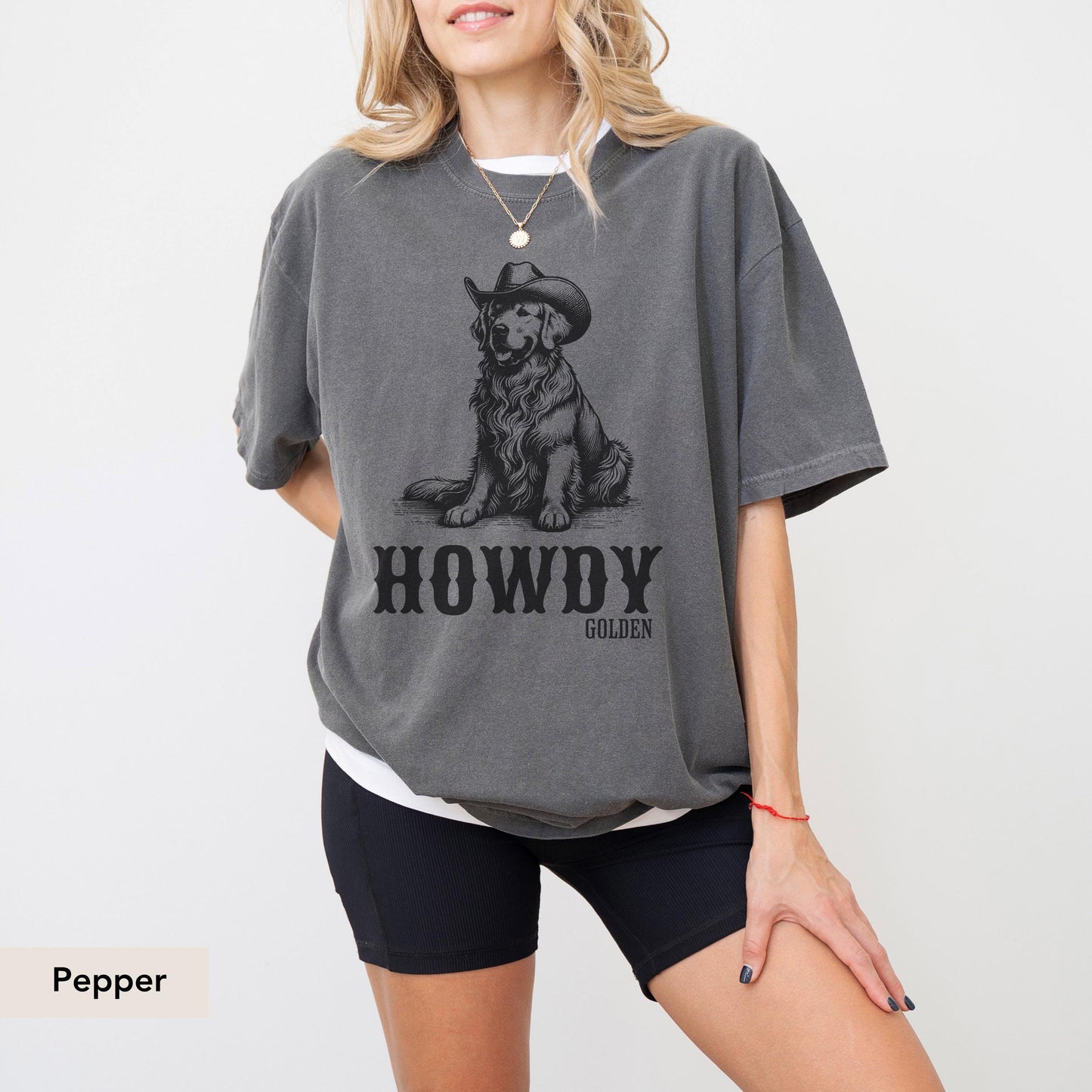 Howdy Golden retriever Shirt