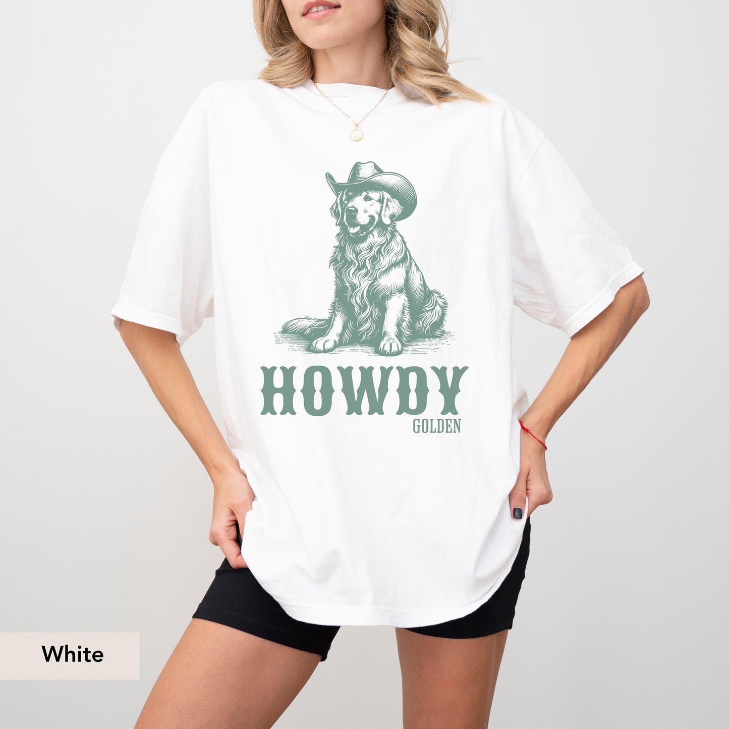 Howdy Golden retriever Shirt