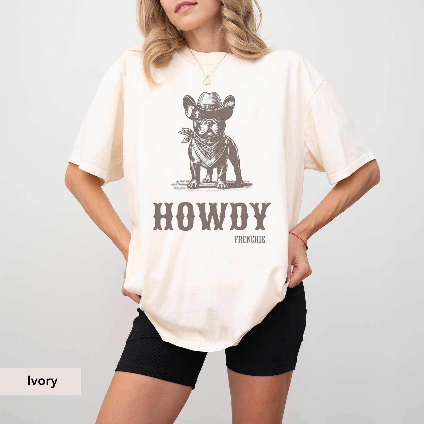 Howdy French Bulldog Shirt