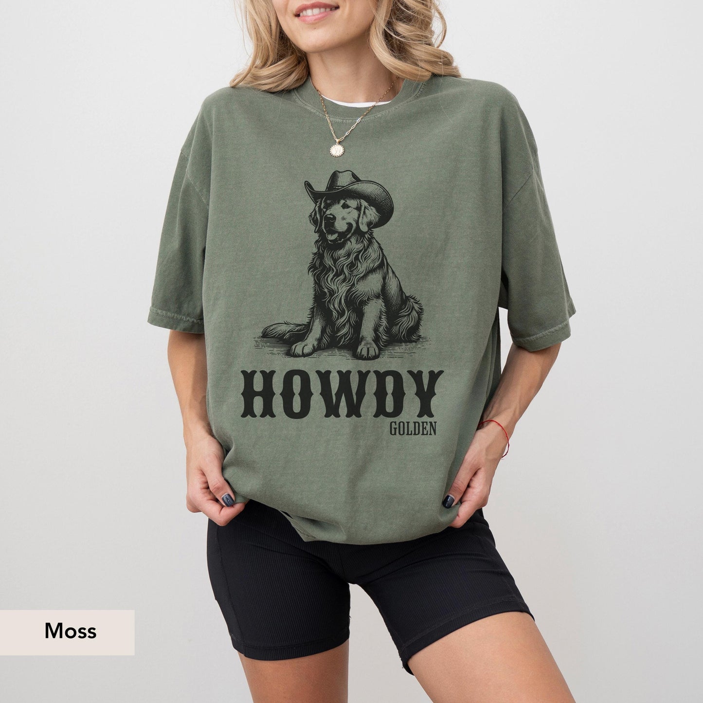 Howdy Golden retriever Shirt