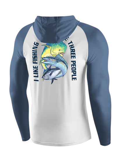 I Like Fishing And Maybe 3 People UPF Hoodie
