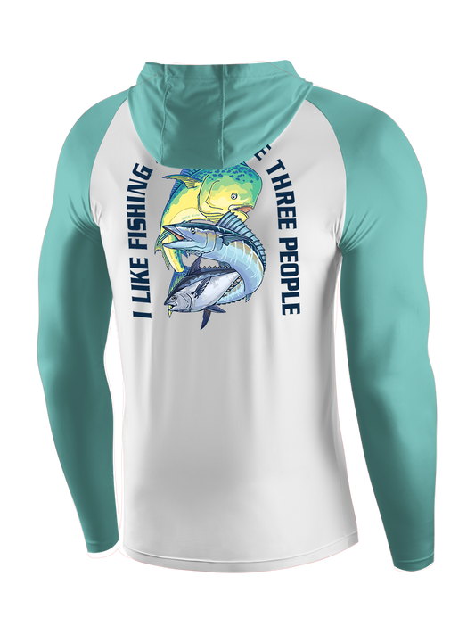 I Like Fishing And Maybe 3 People UPF Hoodie