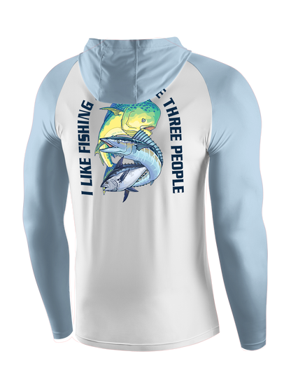 I Like Fishing And Maybe 3 People UPF Hoodie