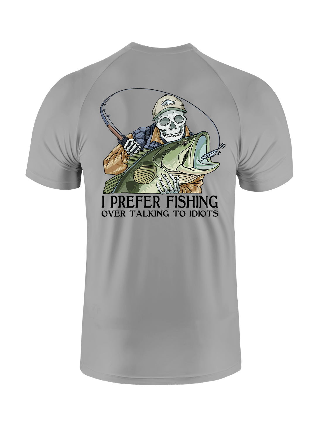 Talk Less Fish More UPF Tee