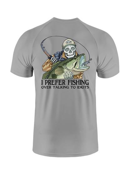 Talk Less Fish More UPF Tee