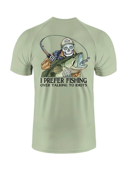 Talk Less Fish More UPF Tee