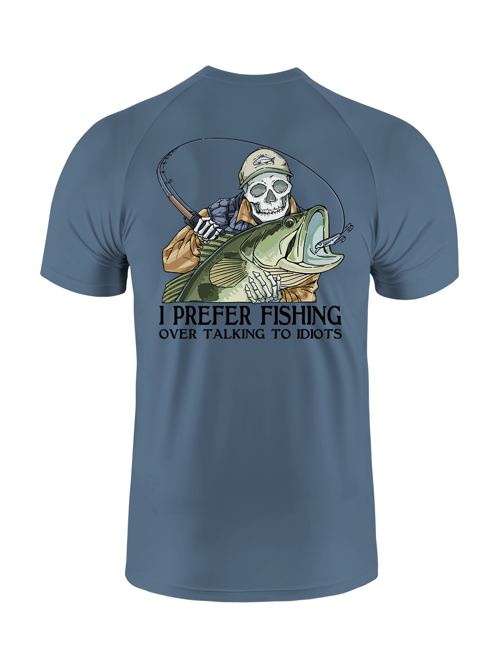 Talk Less Fish More UPF Tee