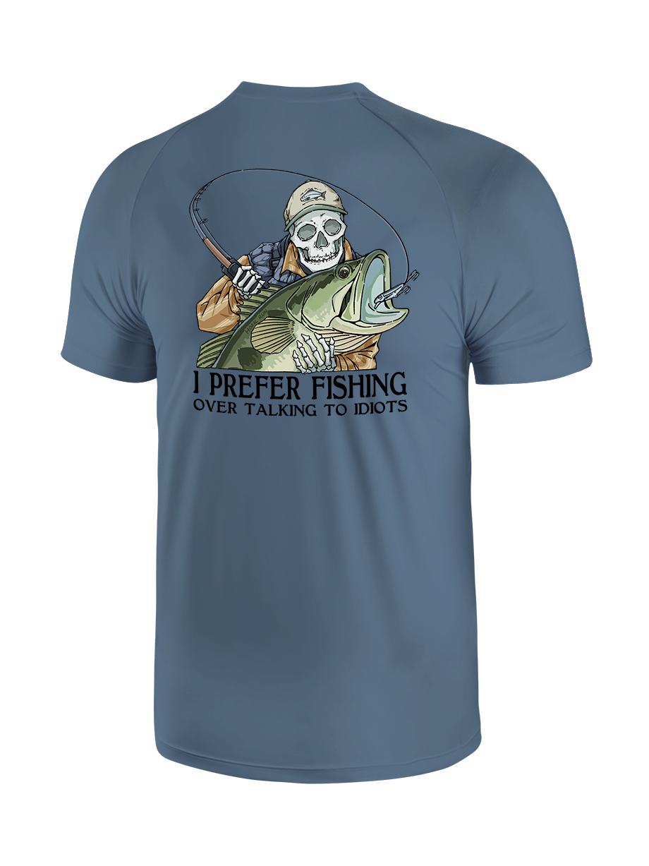 Talk Less Fish More UPF Tee