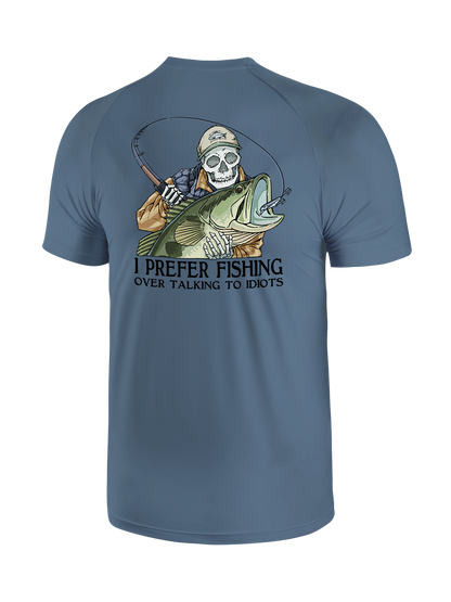 Talk Less Fish More UPF Tee