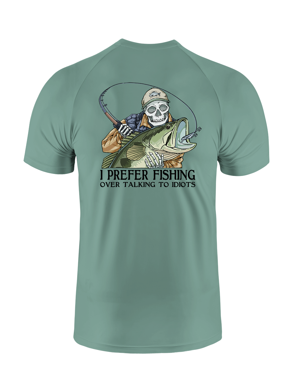 Talk Less Fish More UPF Tee