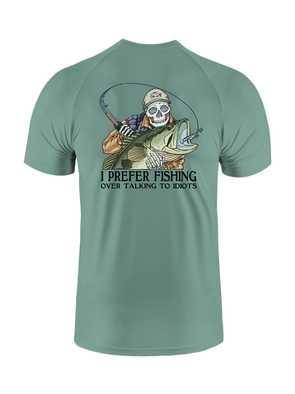 Talk Less Fish More UPF Tee