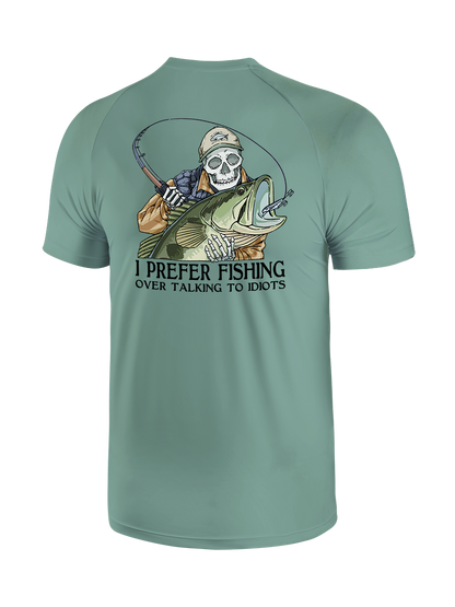Talk Less Fish More UPF Tee