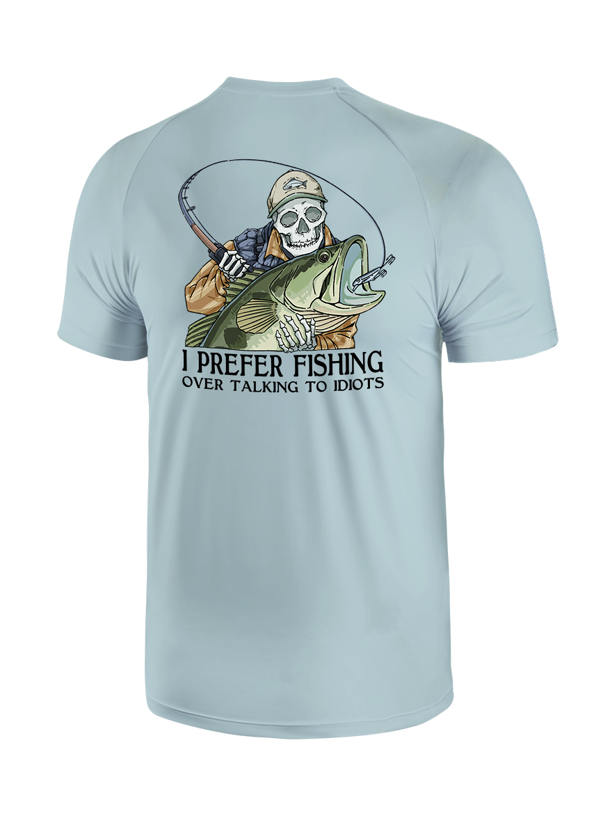 Talk Less Fish More UPF Tee