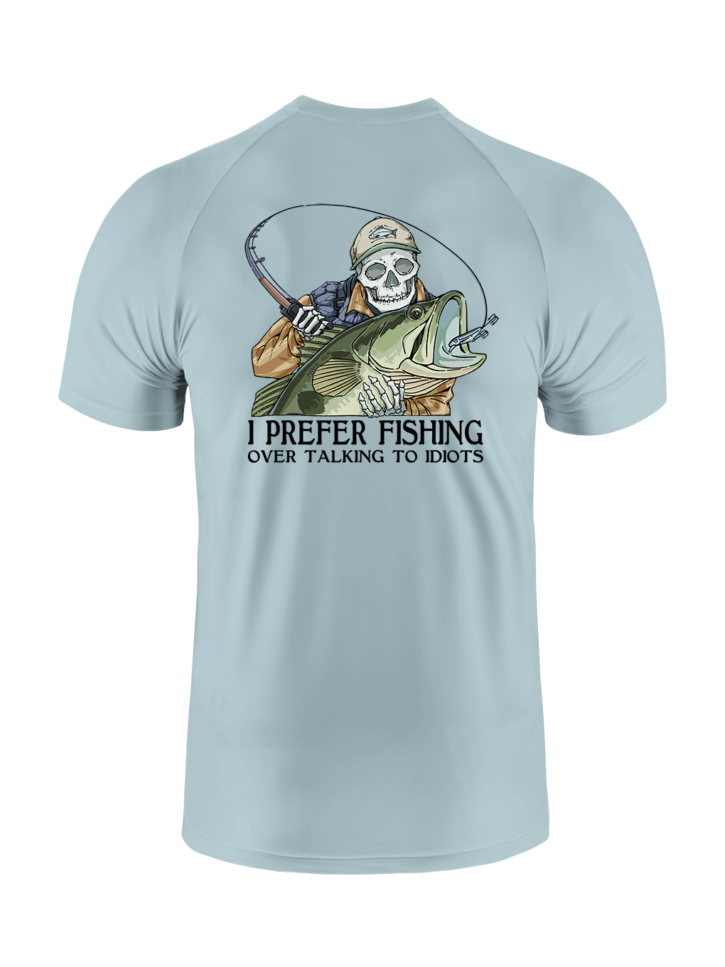 Talk Less Fish More UPF Tee