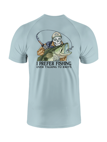 Talk Less Fish More UPF Tee