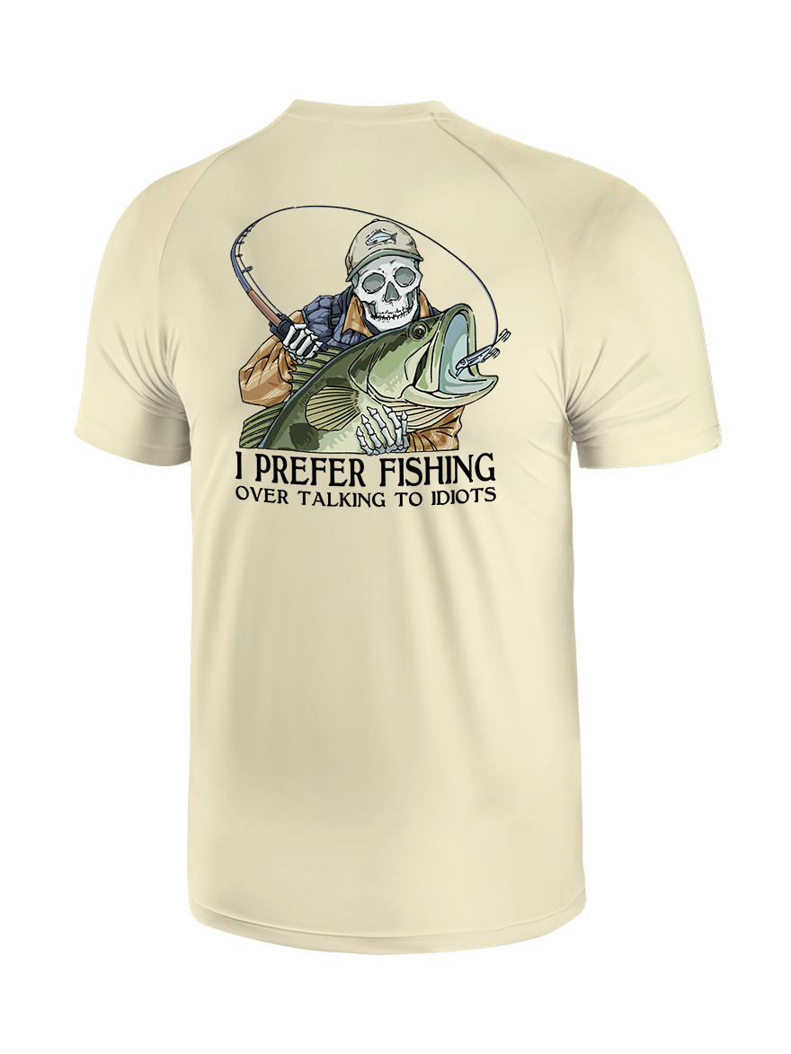 Talk Less Fish More UPF Tee