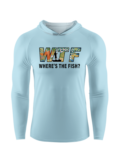 Where is The Fish Funny UPF Hoodie