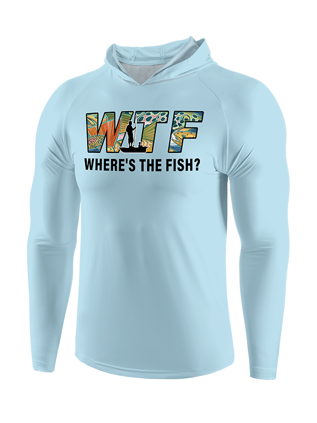 Where is The Fish Funny UPF Hoodie