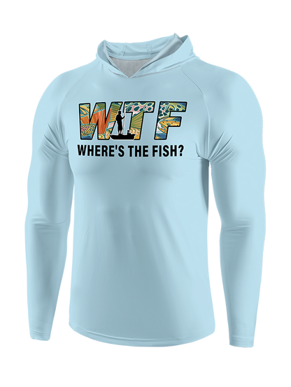 Where is The Fish Funny UPF Hoodie