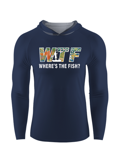 Where is The Fish Funny UPF Hoodie