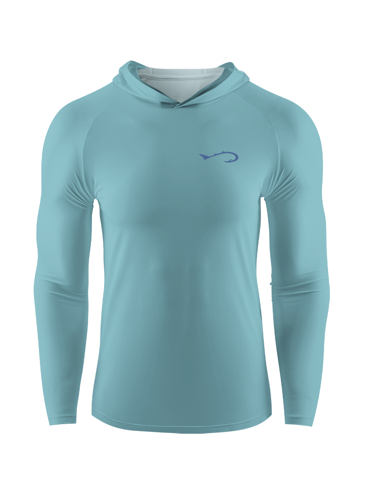 Teach a Man to Fish Funny UPF Hoodie